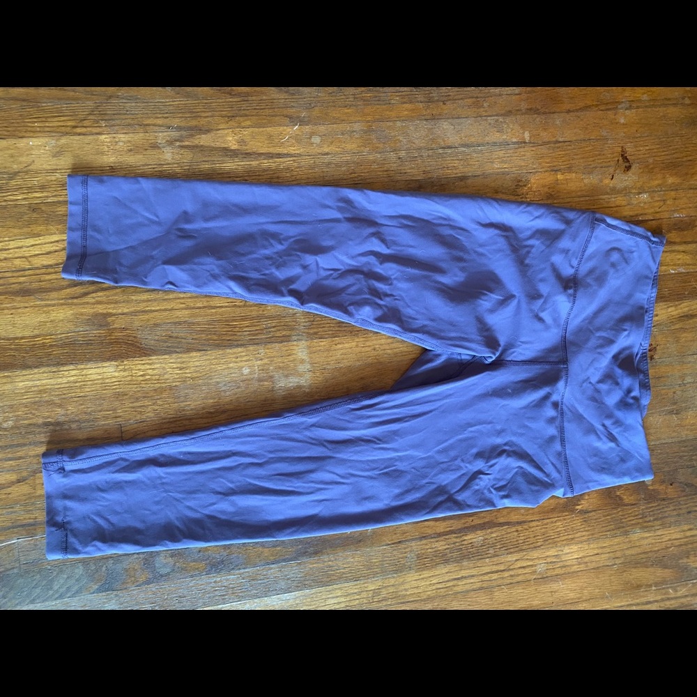 purple leggings